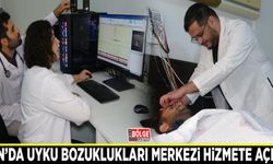 Van’da Uyku Bozuklukları Merkezi hizmete açıldı