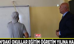 Van’daki okullar eğitim öğretim yılına hazır...