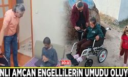 Vanlı Amcan engellilerin umudu oluyor