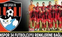 Vanspor 34 futbolcuyu renklerine bağladı