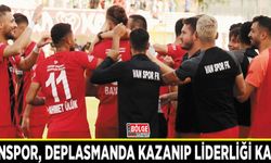 Vanspor, deplasmanda kazanıp liderliği kaptı