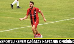 Vanspor'lu Kerem Çağatay haftanın onbirinde...