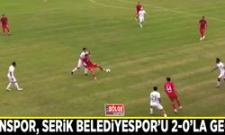 Vanspor, Serik Belediyespor’u 2-0’la geçti