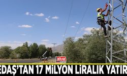 VEDAŞ’tan kırsal bölgelere 17 milyon liralık yatırım