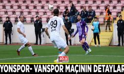 Afyonspor- Vanspor maçının detayları