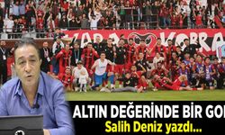 Altın değerinde bir gol…