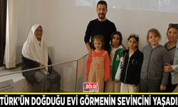 Atatürk’ün doğduğu evi görmenin sevincini yaşadılar