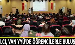 Balcı, Van YYÜ’de öğrencilerle buluştu
