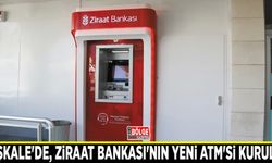 Başkale'de, Ziraat Bankası'nın yeni ATM'si kuruldu