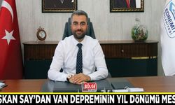 Başkan Say’dan 23 Ekim Van depreminin yıl dönümü mesajı