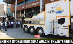 Büyükşehir otobüs kurtarma aracını envanterine kattı