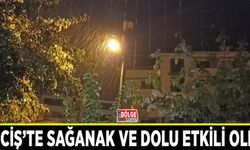 Erciş’te sağanak ve dolu etkili oldu