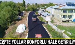 Erciş’te yollar konforlu hale getiriliyor