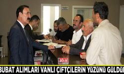 Hububat alımları Vanlı çiftçilerin yüzünü güldürdü