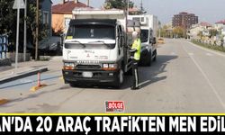 Huzur bozan araçlar trafikten men edildi