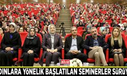 Kadınlara yönelik başlatılan seminerler sürüyor