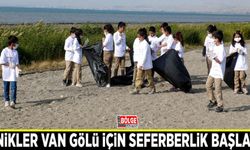 Minikler Van Gölü için seferberlik başlattı