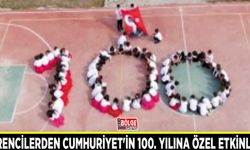Öğrencilerden Cumhuriyet'in 100. yılına özel etkinlik