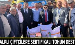 Özalplı çiftçilere sertifikalı tohum desteği