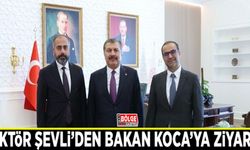 ​Rektör Şevli’den Bakan Koca’ya ziyaret