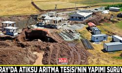 Saray’da Atıksu Arıtma Tesisi’nin yapımı sürüyor