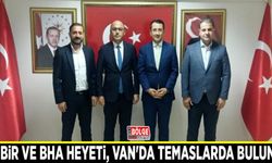 TİMBİR ve BHA heyeti, Van'da temaslarda bulundu
