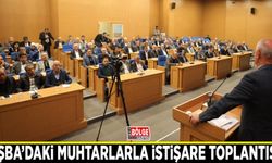 Tuşba’daki muhtarlarla istişare toplantısı…