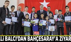 Vali Balcı'dan Bahçesaray'a ziyaret