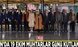 Van'da 19 Ekim Muhtarlar Günü kutlandı