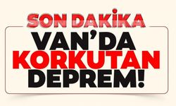 Van'da 4.7 büyüklüğünde deprem