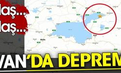 Van'da 4 büyüklüğünde deprem