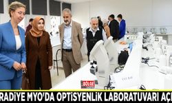 Van YYÜ Muradiye MYO'da optisyenlik laboratuvarı açıldı