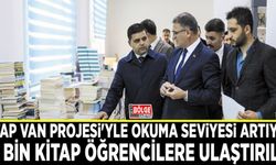 Van’da 93 bin kitap öğrencilere ulaştırıldı