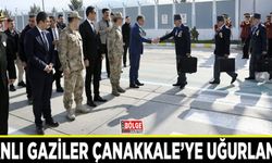 Vanlı gaziler Çanakkale’ye uğurlandı