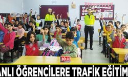 Vanlı öğrencilere trafik eğitimi…