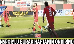 Vanspor'lu Burak haftanın onbirinde...