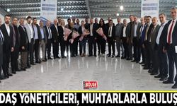 VEDAŞ yöneticileri, muhtarlarla buluştu