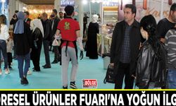 Yöresel Ürünler Fuarı'na yoğun ilgi…