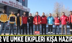 112 ve UMKE ekipleri kışa hazır...