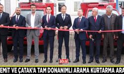Edremit ve Çatak’a tam donanımlı arama kurtarma aracı…