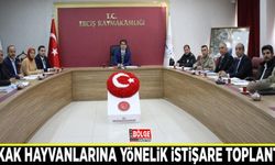 Erciş’te sokak hayvanlarına yönelik istişare toplantısı yapıldı