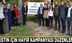 Filistin için hayır kampanyası düzenlendi