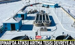 Gürpınar’da atıksu arıtma tesisi devreye alındı