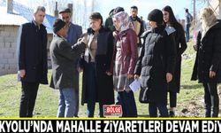 İpekyolu’nda mahalle ziyaretleri devam ediyor