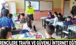 Öğrencilere trafik ve güvenli internet eğitimi