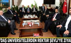 Paydaş üniversitelerden Rektör Şevli’ye ziyaret
