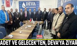 Saadet ve Gelecek’ten, DEVA’ya ziyaret