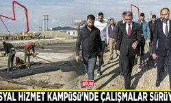 Sosyal Hizmet Kampüsü'nde çalışmalar sürüyor
