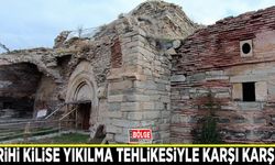 Tarihi kilise yıkılma tehlikesiyle karşı karşıya
