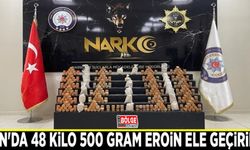 Van'da 48 kilo 500 gram eroin ele geçirildi